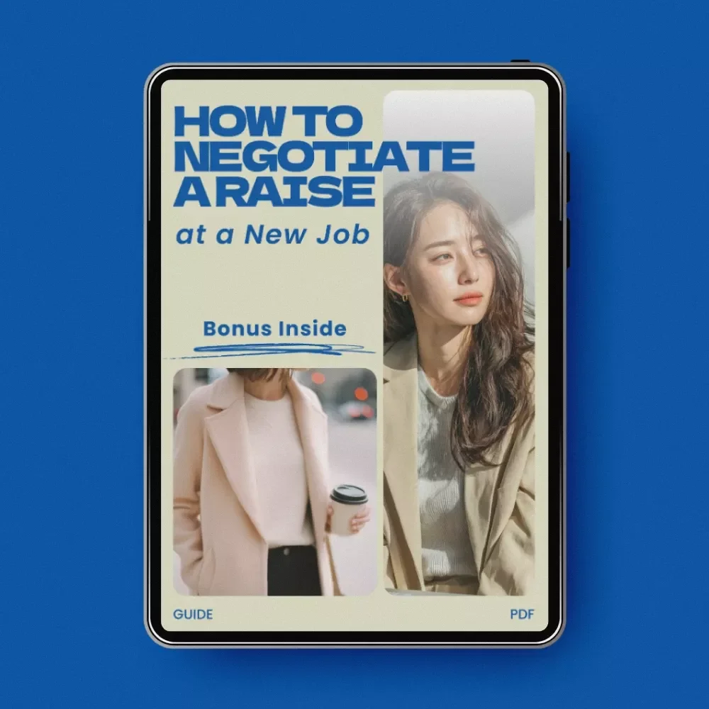How to Negotiate a Raise at a New Job – Career Growth Guide, Salary Negotiation eBook, Professional Checklist for Asking for a Raise Confidently