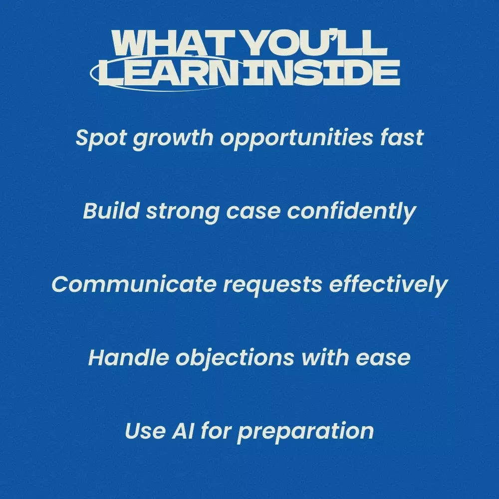 How to Ask for More Responsibility at Work Guide | Career Growth eBook, Promotion Strategy, Professional Development Checklist, Workplace Confidence Toolkit
