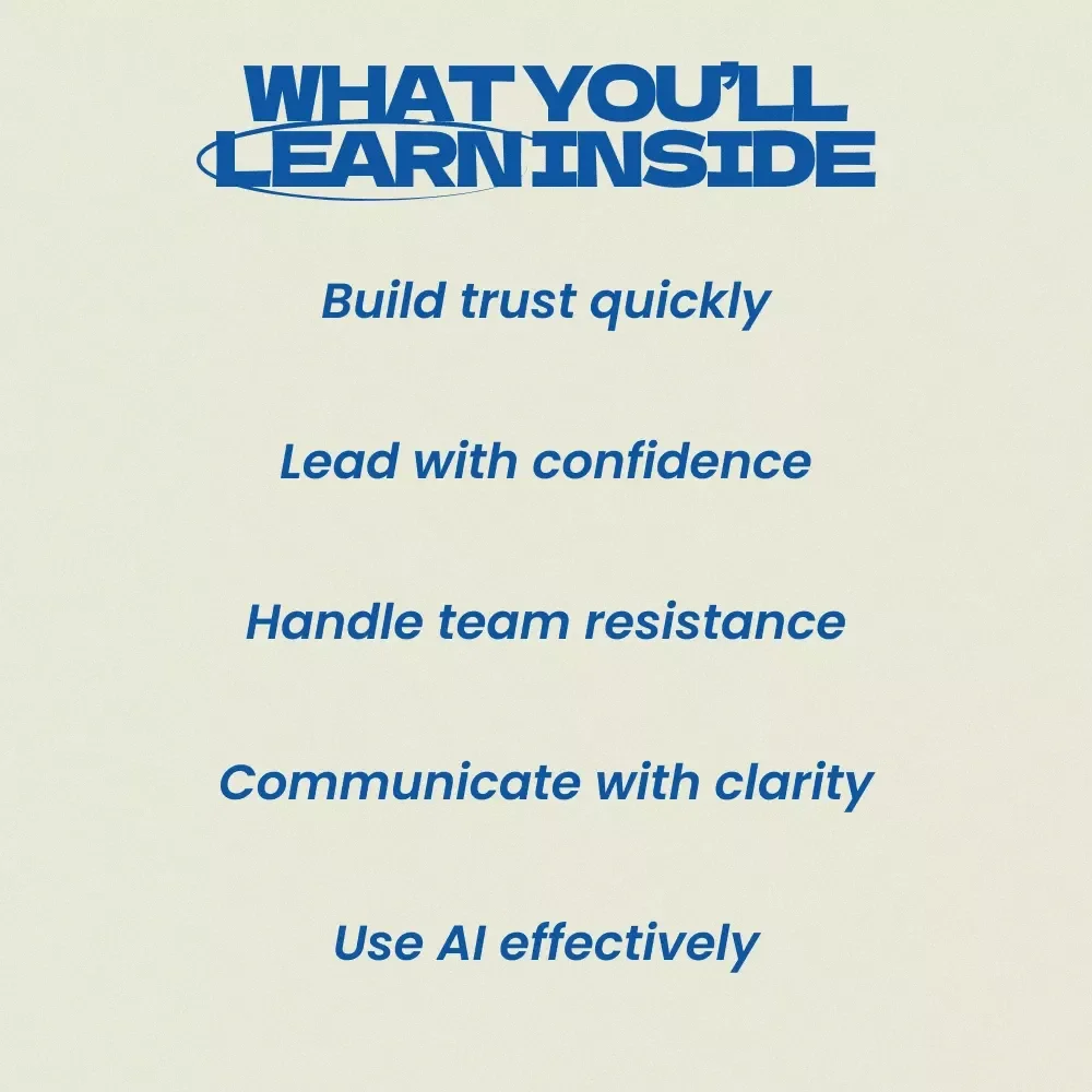 How to Manage an Experienced Team as a New Manager Guide | Leadership Skills for First-Time Managers | How to Manage an Older Team as a New Manager eBook