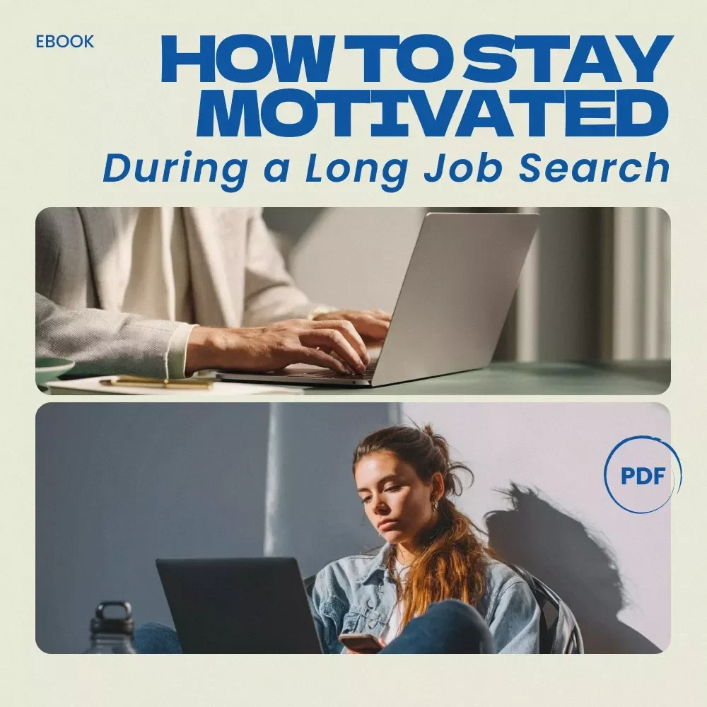 How to Stay Motivated During a Long Job Search – Digital eBook Guide, Career Mindset & Productivity Planner, Job Search Strategy Checklist, Motivation & Focus Toolkit