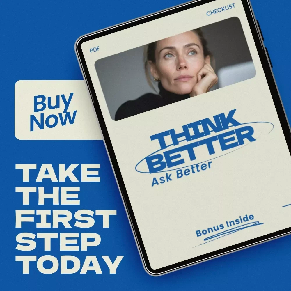Think Better Ask Better – AI Life Coaching Checklist: How to Use AI for Life Coaching Questions to Gain Clarity, Insight, and Actionable Growth