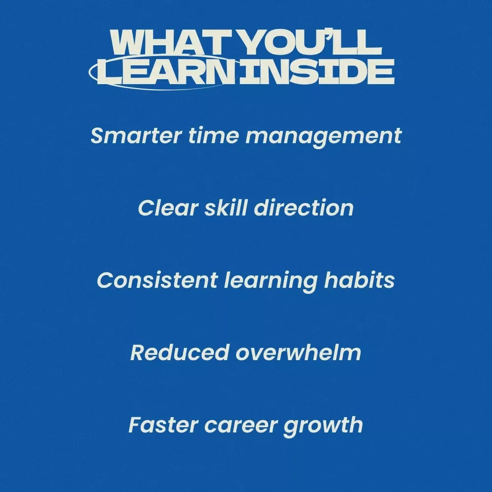 How to Prioritize Professional Development in a Busy Schedule – eBook Guide on how to find time for professional development, Career Growth Planner, Productivity & Learning Strategy