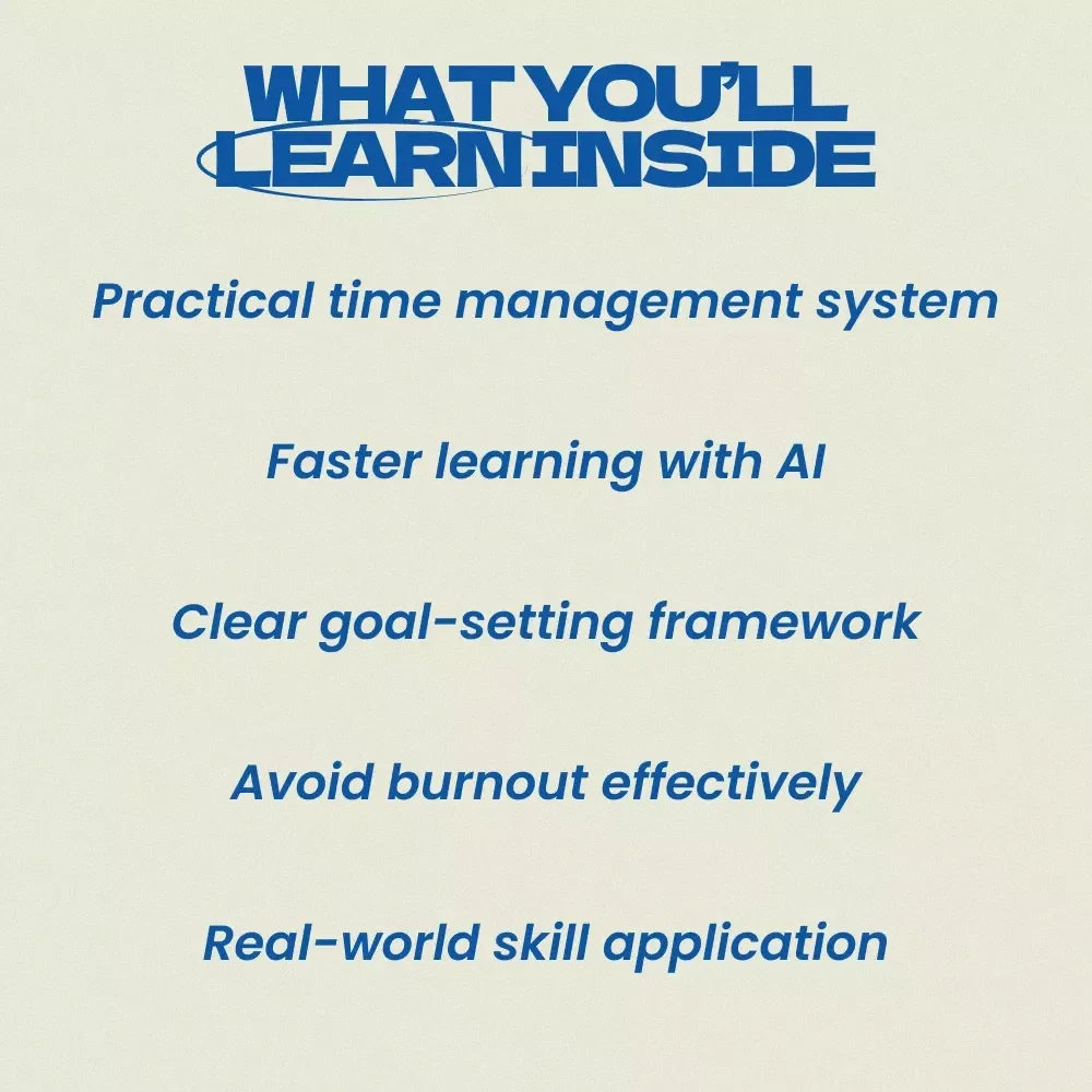 How to Balance Skill-Building While Working Full-Time – Practical Guide on how to balance learning new skills while working full time, Productivity eBook, Career Growth Digital Download