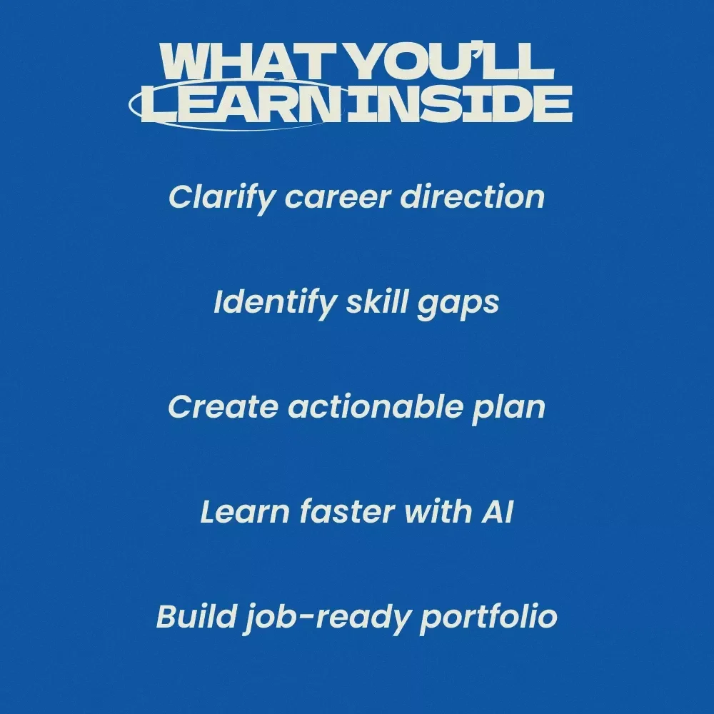 Crafting a Learning Plan to Navigate Your Career Transition – A Complete Guide on how to build a learning plan for a career transition, Skill Mapping Workbook & Career Change eBook