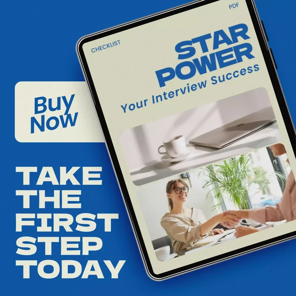 STAR Power: Your Interview Success Checklist – How to Use the STAR Method for Interviews, Job Interview Prep Guide, Career Success Digital Download
