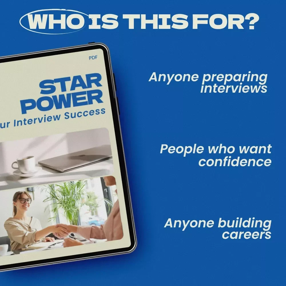 STAR Power: Your Interview Success Checklist – How to Use the STAR Method for Interviews, Job Interview Prep Guide, Career Success Digital Download