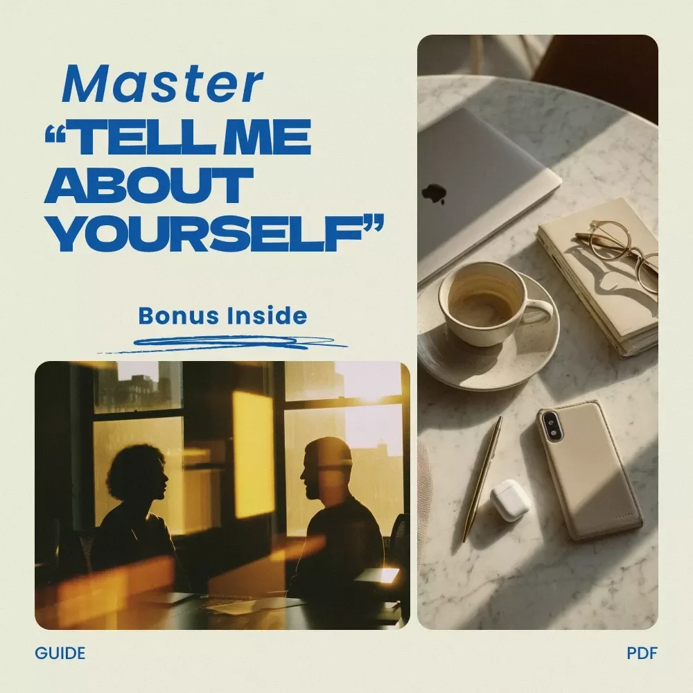 Master “Tell Me About Yourself” Checklist | How to Answer Tell Me About Yourself in an Interview | Job Interview Prep Guide, Career Confidence Tool, Instant Download