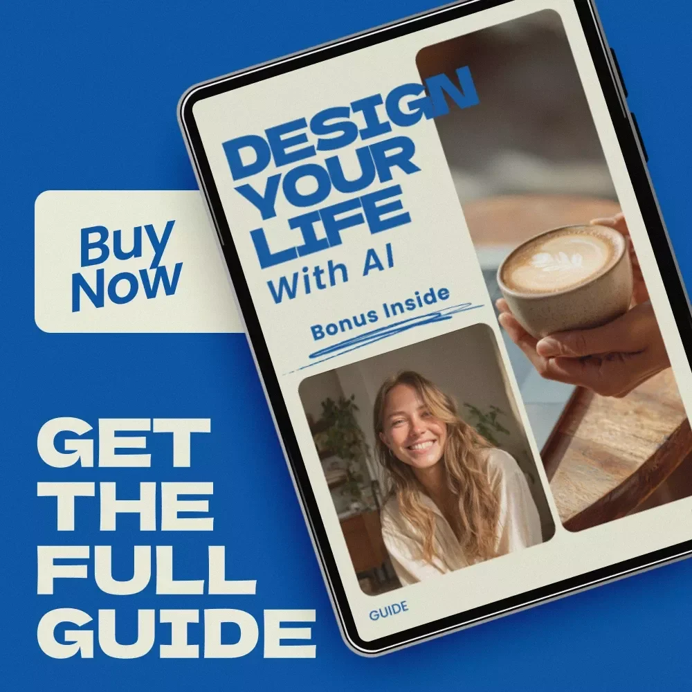 Design Your Life With AI – AI Tools for Personal Life Planning Guide, Digital Life Strategy eBook, Goal Setting & Future Planning Checklist