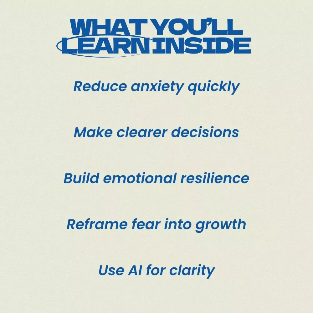 Finding Your Footing When Life Feels Uncertain – A Practical Guide on How to Handle Uncertainty in Life, Build Resilience & Make Confident Decisions (Digital eBook)