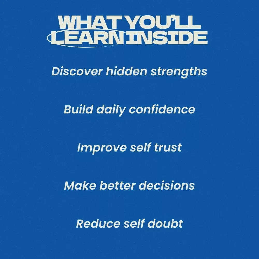 Confidence Starts Where Your Strengths Shine – eBook Guide on how to build confidence by using your strengths, Self-Discovery Workbook, Personal Growth Digital Download