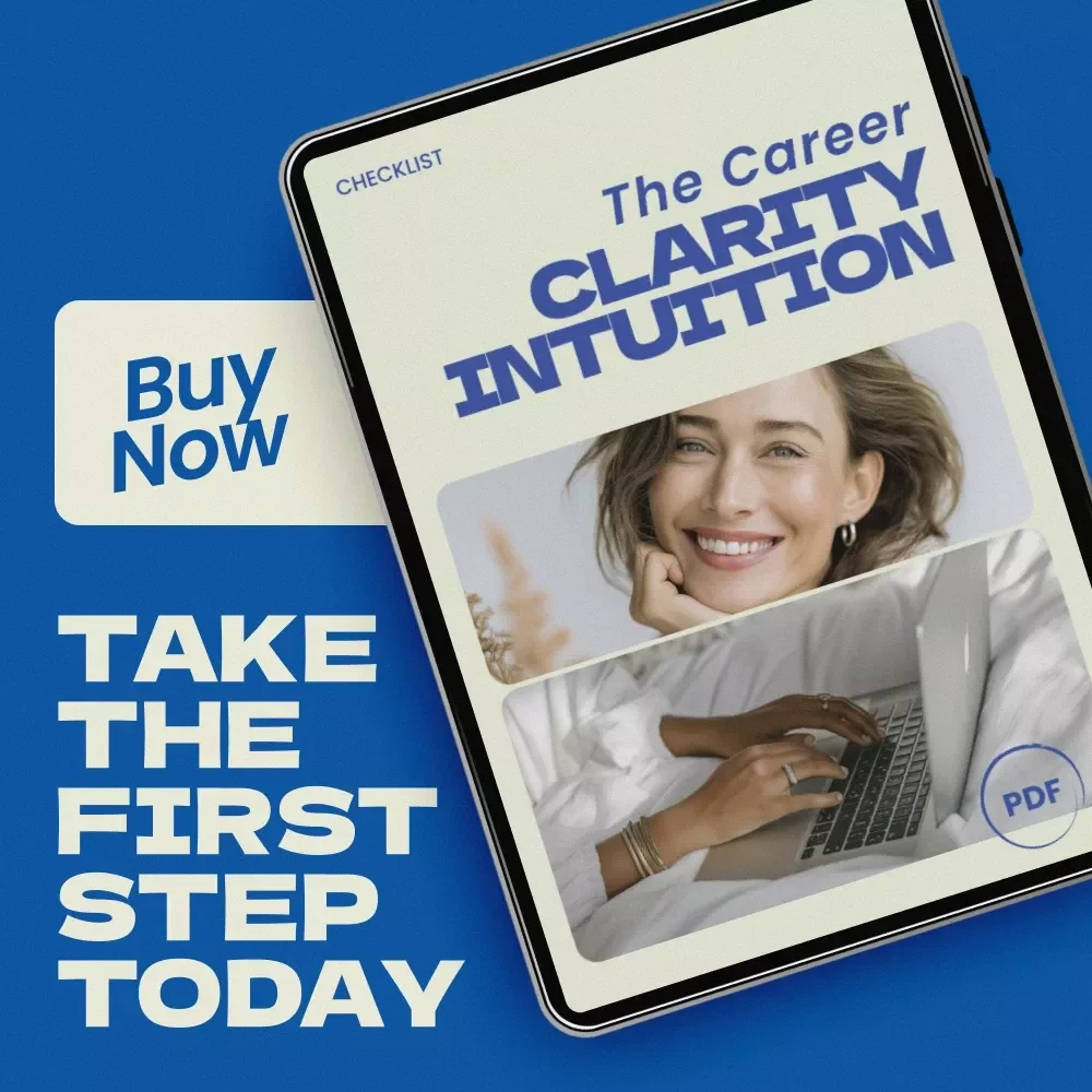 The Career Clarity Intuition Checklist – Intuition Clues When Choosing a Career Guide, Career Decision Workbook, Find Your True Path Digital Download