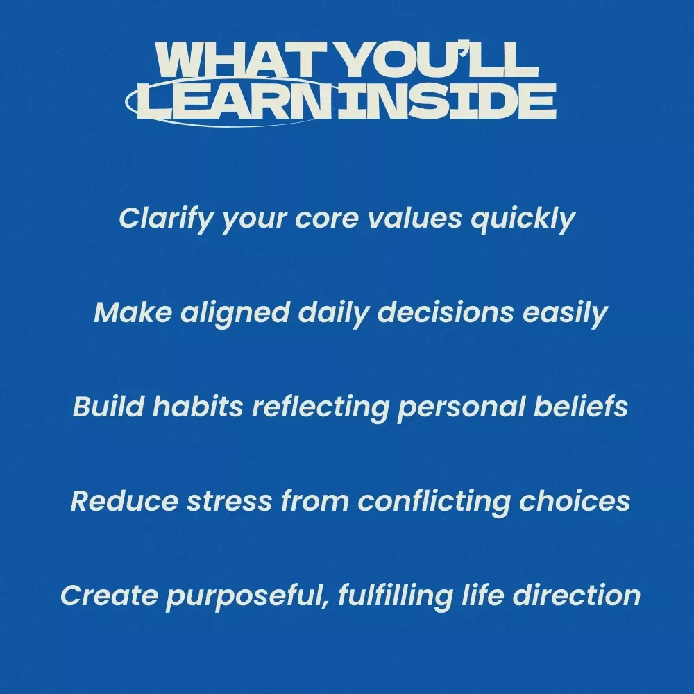 Live What You Believe Every Day – A Powerful eBook Guide on How to Live by Your Values, Build Purposeful Habits, and Align Your Daily Life with What Truly Matters
