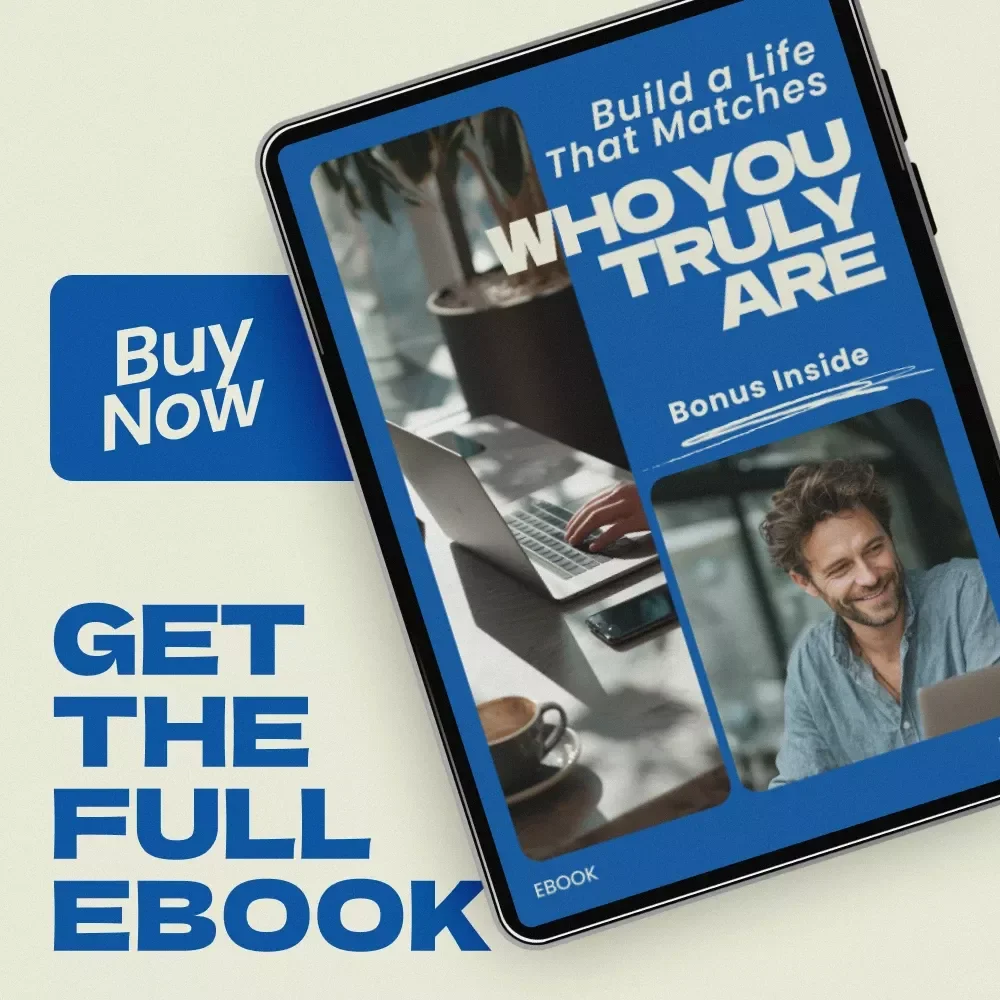Build a Life That Matches Who You Truly Are – Digital Guide eBook Checklist for how to align your life with your purpose, Personal Growth Workbook, Purpose Clarity & Life Alignment Planner