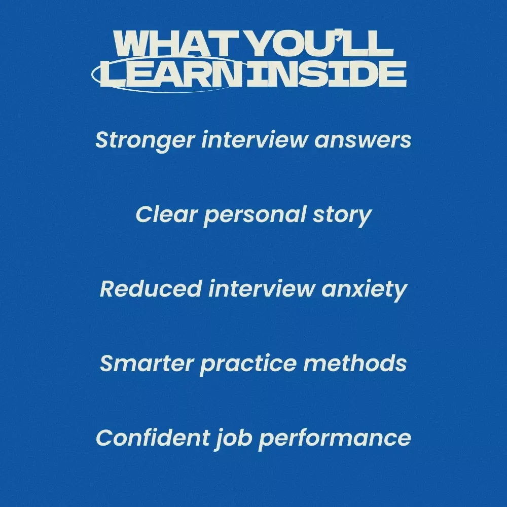 Ace the Moment: Your Playbook for Interview Success – Digital Guide on how to practice for an interview, Mock Interview Strategies, AI-Assisted Preparation, Career Readiness eBook, Job Interview Training Playbook