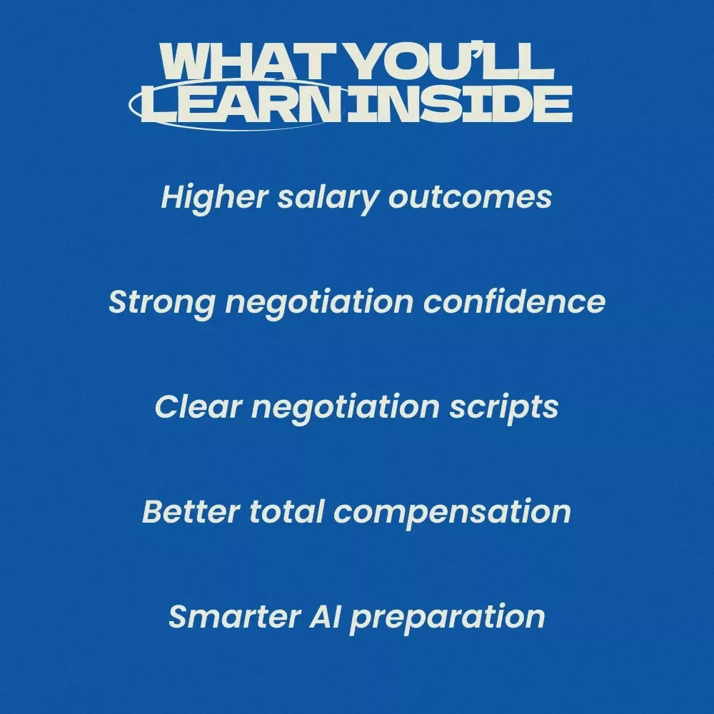 The Offer Isn’t the Finish Line: Negotiating Your Job Offer – Ultimate Guide on How to Negotiate a Job Offer Successfully, Career Growth eBook, Salary Negotiation Checklist, Interview Success Toolkit