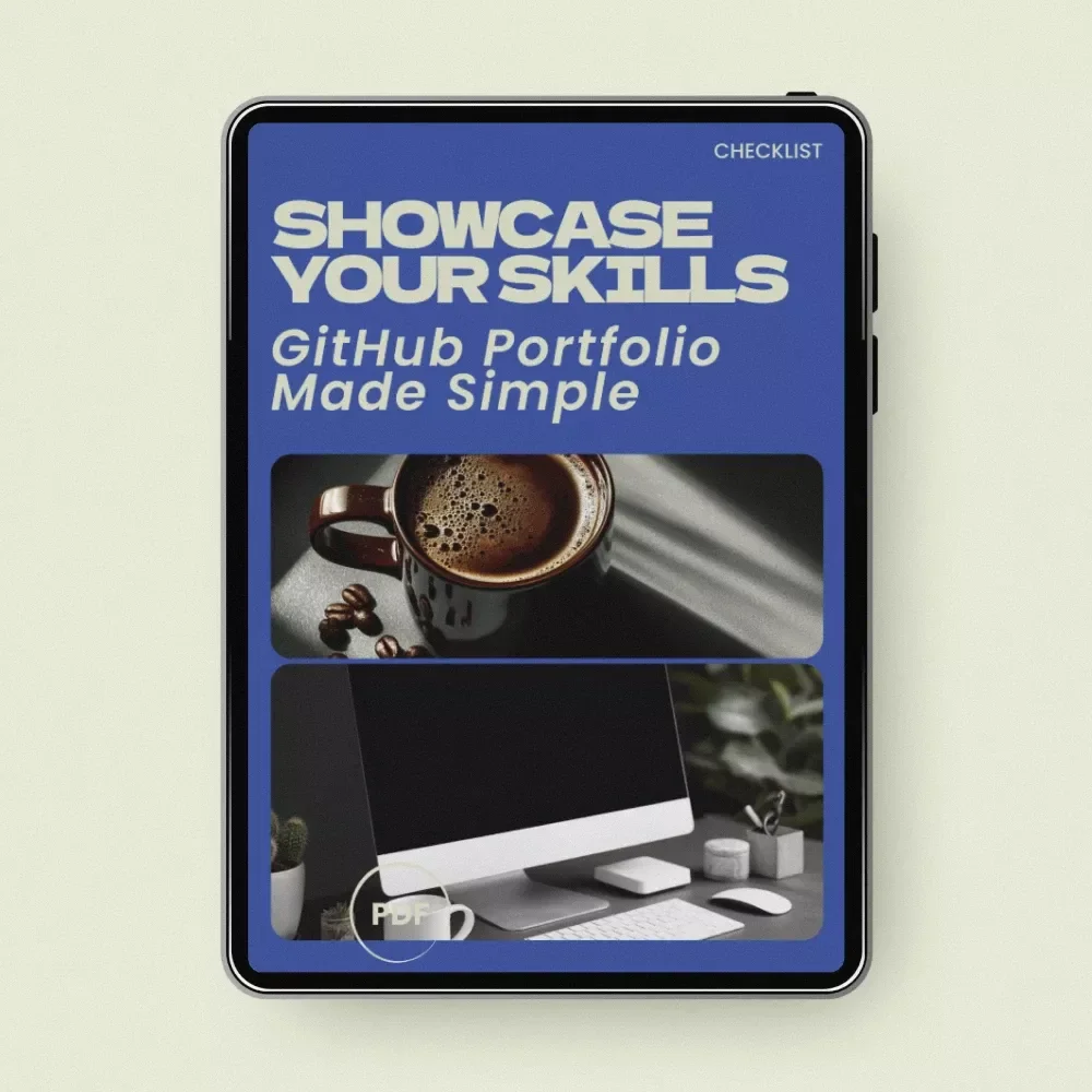 Showcase Your Skills: GitHub Portfolio Made Simple — Checklist Guide for Developers | how to use github for your tech portfolio | Tech Career Portfolio Builder