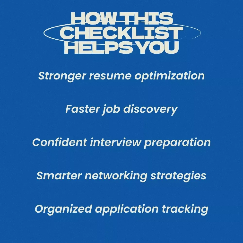 AI Arsenal for Job Hunters – Checklist of the Best AI Tools for Job Seekers | Smart Job Search Toolkit, Resume, LinkedIn, Interview & Career Optimization Guide