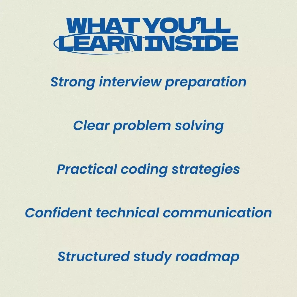 Your Friendly Guide to Acing Technical Interviews – A Practical Guide on how to prepare for a technical interview, Coding & System Design Prep, Mock Interview Tips, AI Study Partner eBook, Digital Download