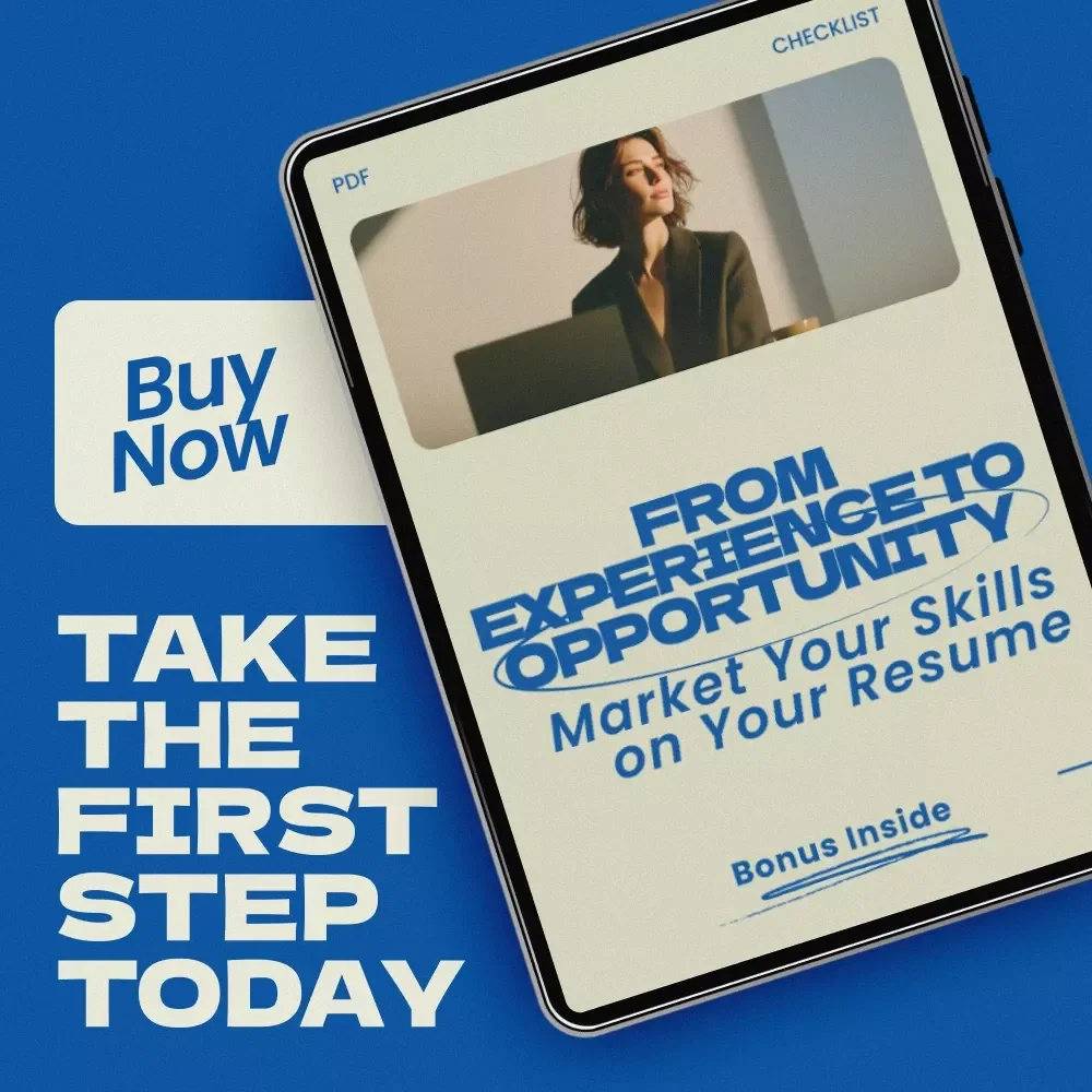 From Experience to Opportunity: Market Your Skills on Your Resume Checklist | How to Sell Transferable Skills on a Resume | Career Change Resume Guide | ATS-Friendly Job Application Tool
