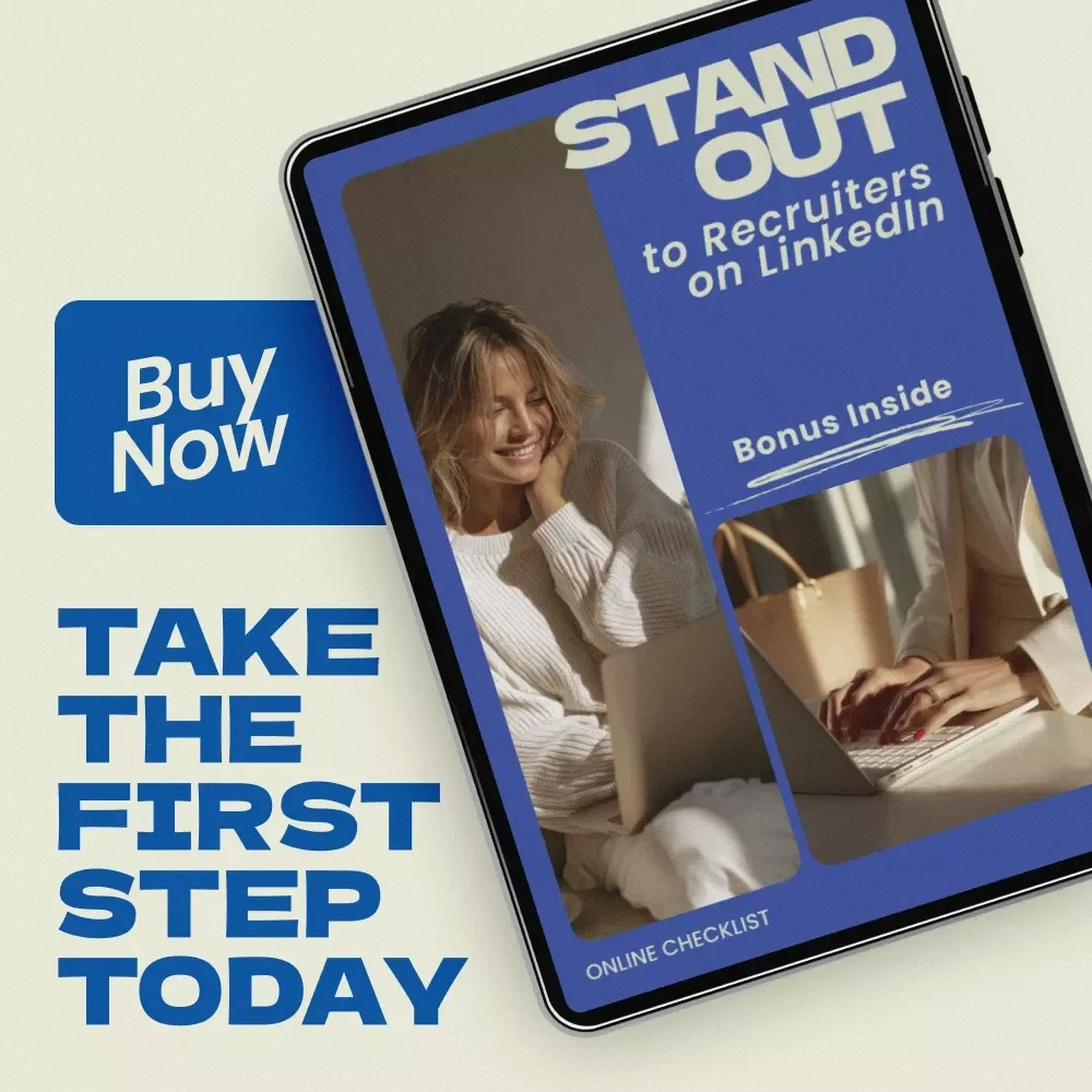 Stand Out to Recruiters on LinkedIn Checklist – Job Search Strategy Guide, Career Branding Worksheet, How to Get Noticed by Recruiters on LinkedIn Digital Download