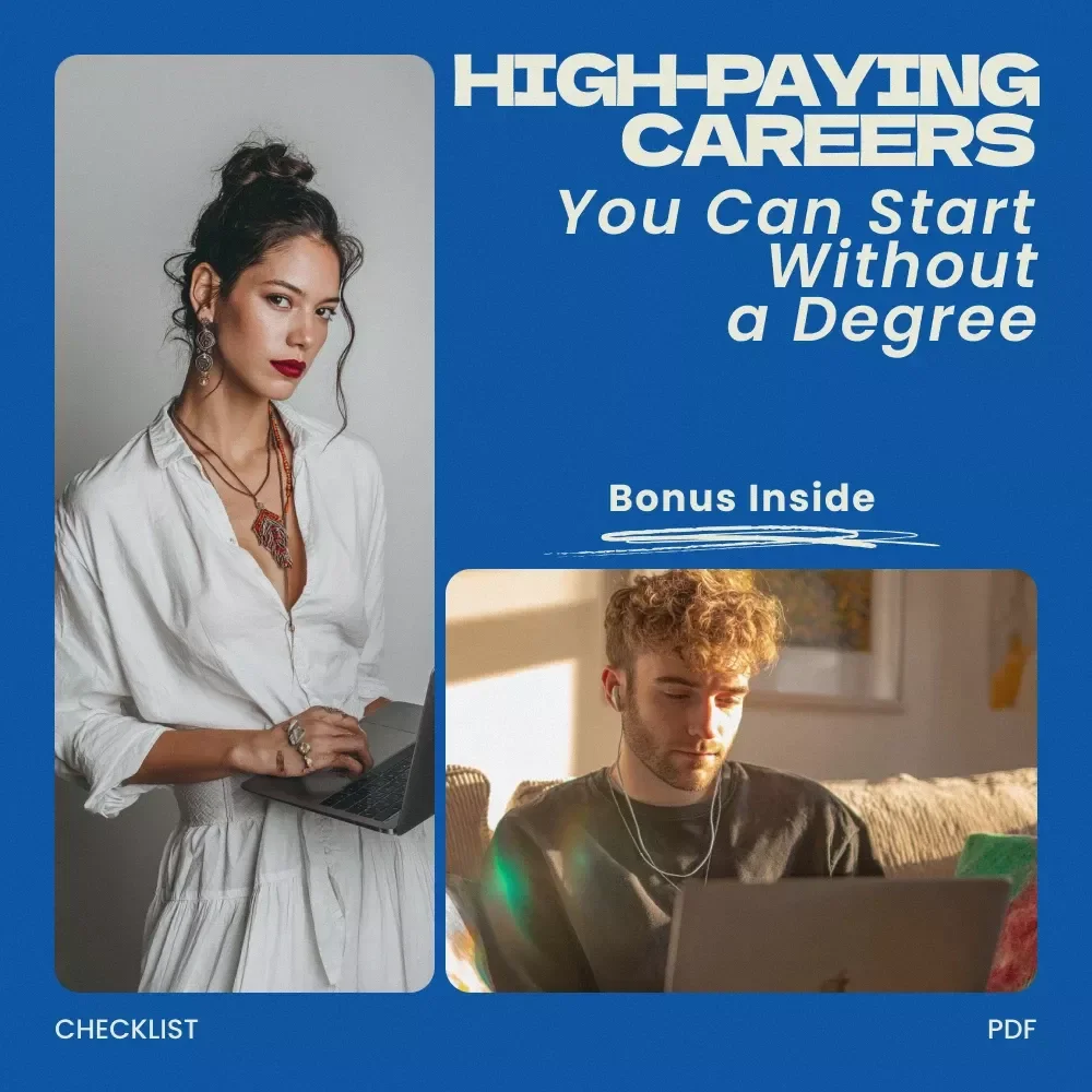 High-Paying Careers You Can Start Without a Degree – Ultimate Checklist for Careers That Pay Well Without a Degree