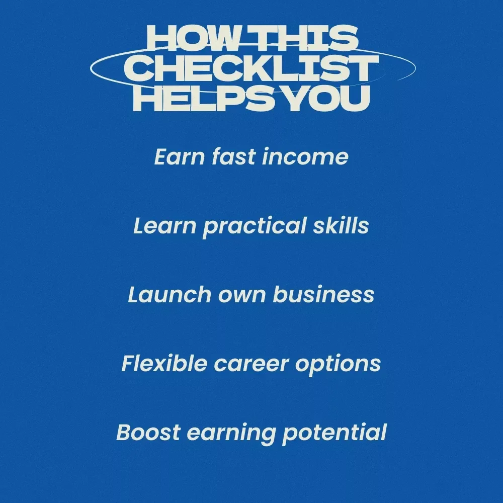 High-Paying Careers You Can Start Without a Degree – Ultimate Checklist for Careers That Pay Well Without a Degree