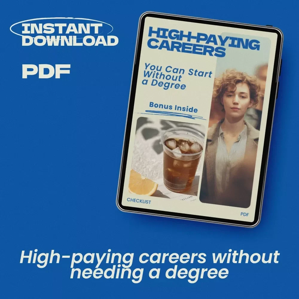 High-Paying Careers You Can Start Without a Degree – Ultimate Checklist for Careers That Pay Well Without a Degree