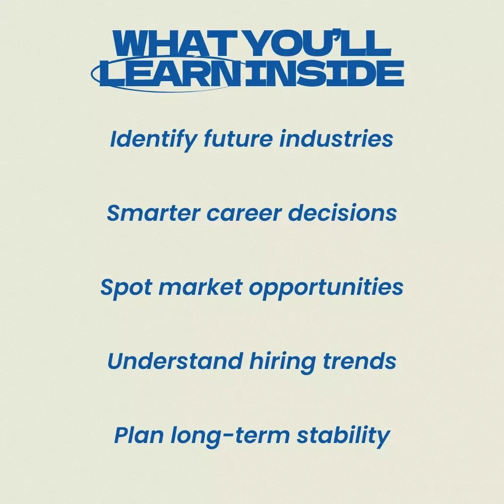 Secure Your Future with High-Demand Industries – A Practical eBook Guide on How to Find Growing Industries for Job Security, Career Research Workbook, AI Career Strategy Guide, Future-Proof Career Planning Resource