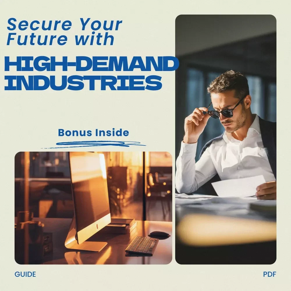 Secure Your Future with High-Demand Industries – A Practical eBook Guide on How to Find Growing Industries for Job Security, Career Research Workbook, AI Career Strategy Guide, Future-Proof Career Planning Resource