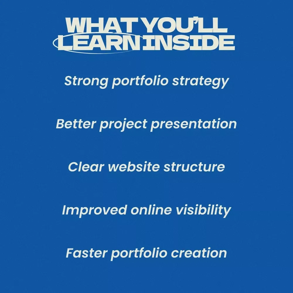 Portfolio Power: Build a Website That Gets Noticed – Professional Guide on how to create a portfolio website that stands out for Designers, Creatives & Freelancers