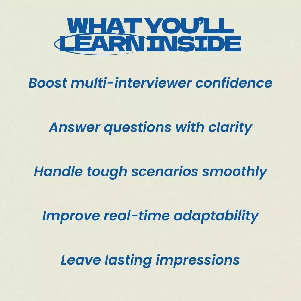 Panel Interviews Demystified: Tips and Strategies | How to Prepare for a Panel Interview Guide, Job Interview Prep eBook, Career Success Checklist