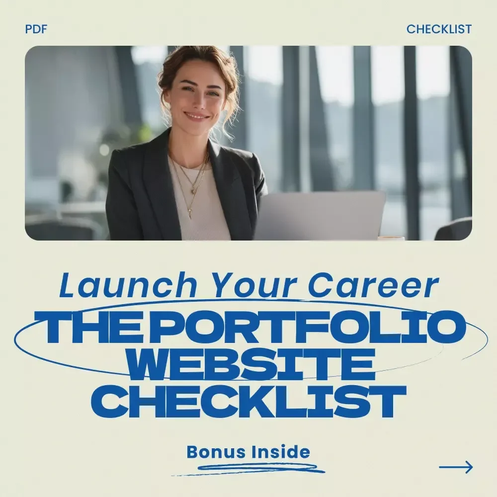 Launch Your Career: The Portfolio Website Checklist – How to Create a Portfolio Website for Your Job Search | Professional Online Portfolio Planning Guide & Career Branding Checklist