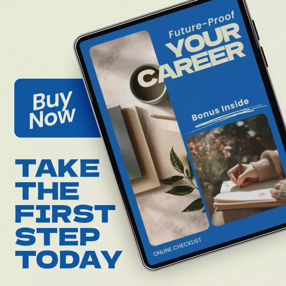 Future-Proof Your Career Checklist – Smart Guide to Careers That Are AI Proof, Future Career Planning Digital Download, AI-Resistant Jobs Strategy, Career Security Planner