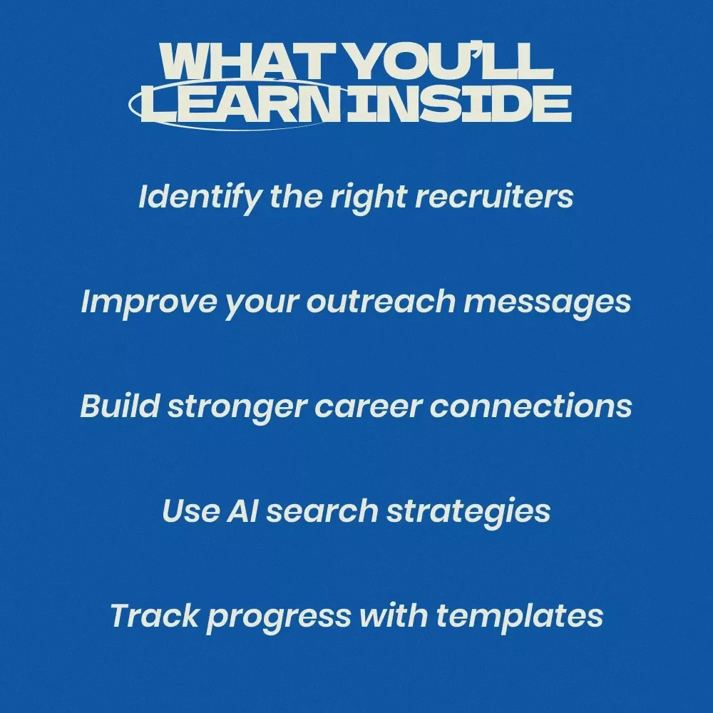 Find the Right Recruiter for Your Field: eBook Guide on how to find a headhunter or recruiter in your field, Career Search Digital Download, Job Seeker Resource, Recruiter Outreach Planner