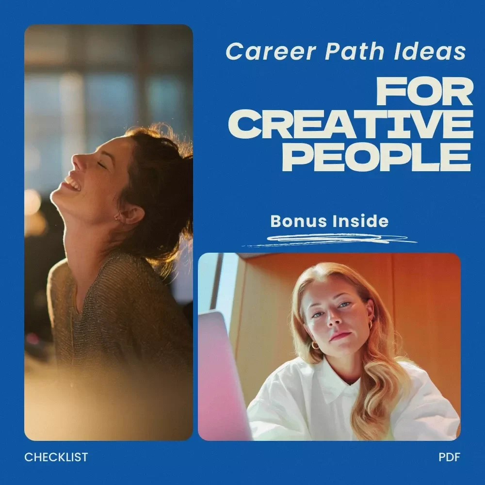 Career Path Ideas for Creative People – Printable Checklist of Career Path Ideas for Creative People, Creative Career Exploration Guide, Digital Download for Artists, Designers, Writers & Creative Thinkers