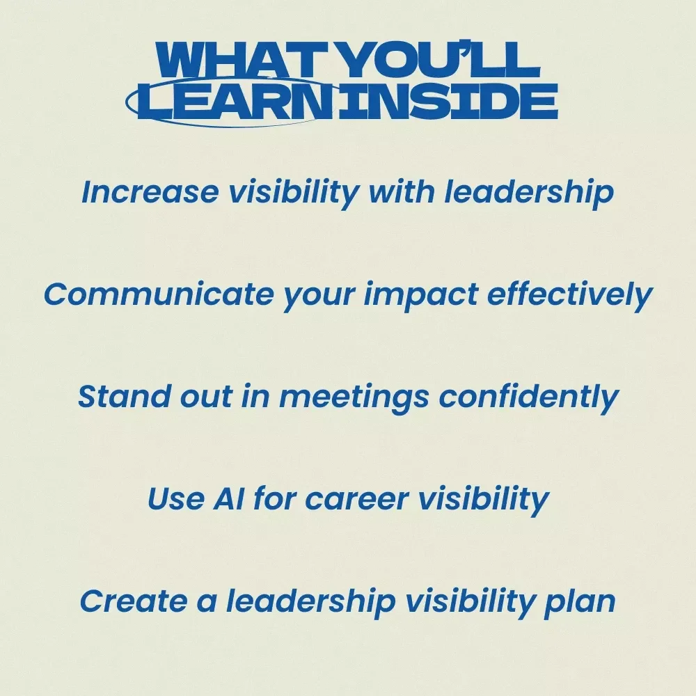 Shine in Their Spotlight: How to Get Noticed by Leadership — Career Visibility Guide, Workplace Influence Strategy, Professional Growth eBook, Promotion Readiness Digital Download