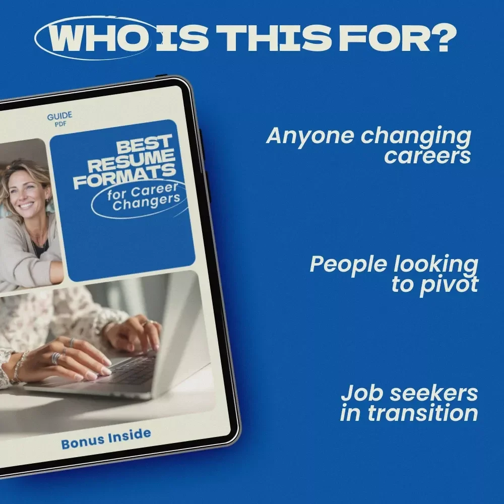 Best Resume Formats for Career Changers: The Ultimate Guide to Crafting Your Path to Success