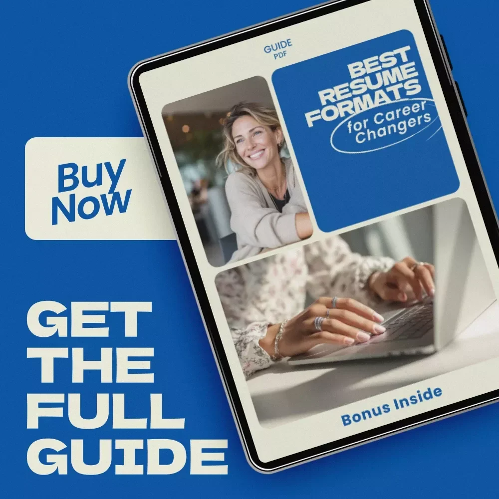 Best Resume Formats for Career Changers: The Ultimate Guide to Crafting Your Path to Success