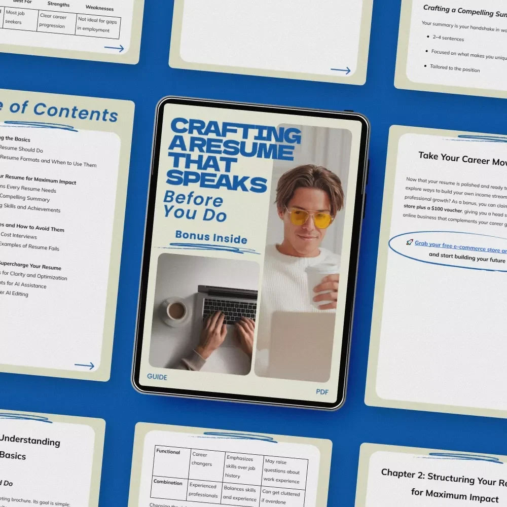 Crafting a Resume That Speaks Before You Do: A Complete Guide to Formatting and Optimizing Your Resume