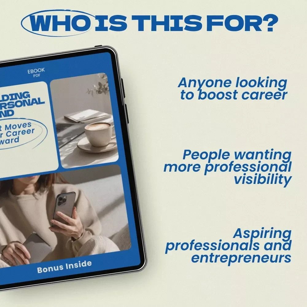 Building a Personal Brand That Moves Your Career Forward - eBook Guide on Personal Branding for Career Growth