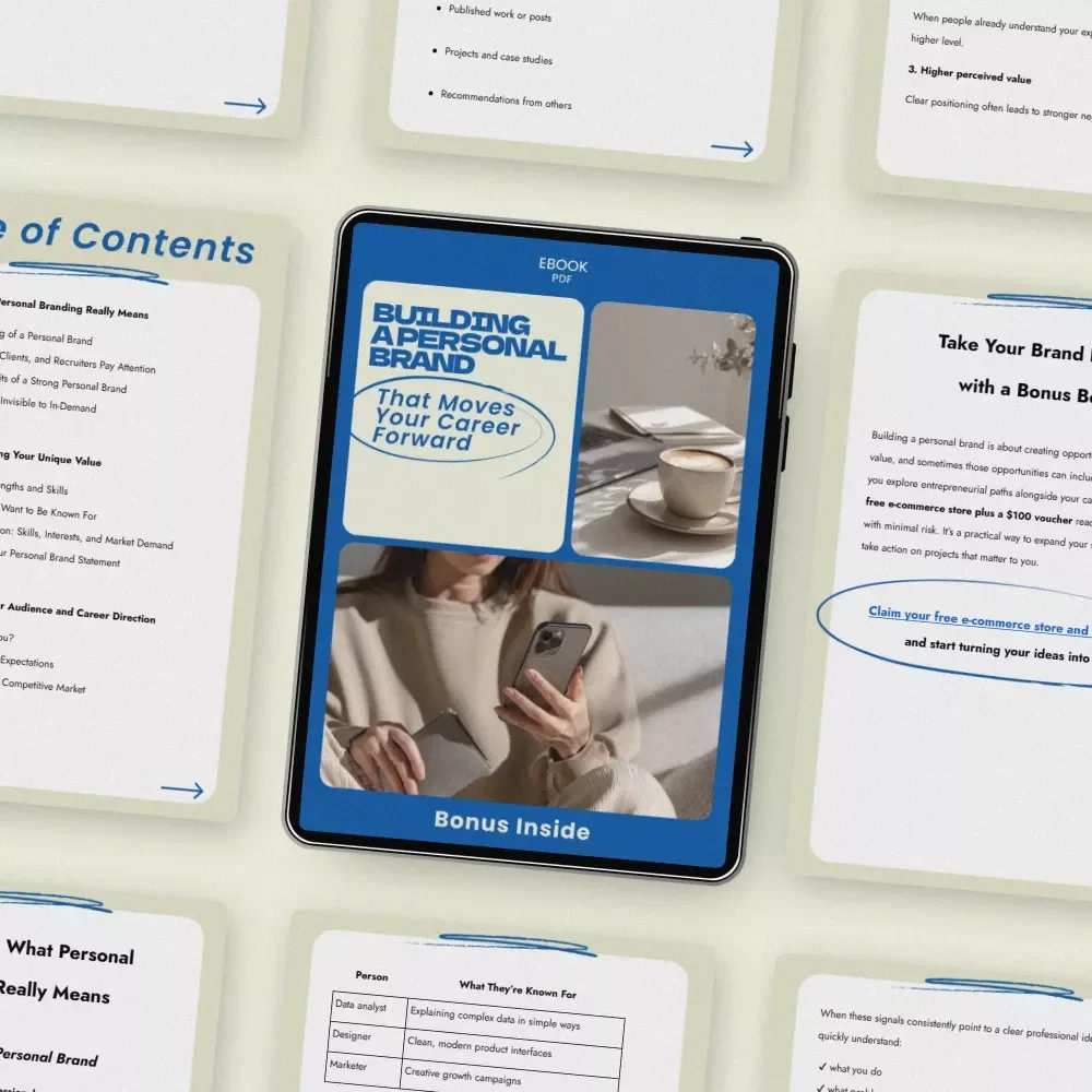 Building a Personal Brand That Moves Your Career Forward - eBook Guide on Personal Branding for Career Growth