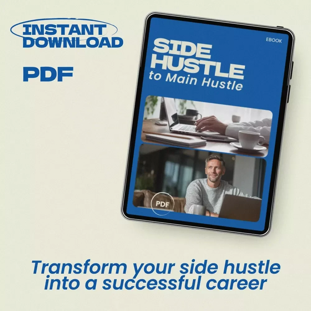 Side Hustle to Main Hustle: The Ultimate Guide on How to Turn Your Passion into a Career