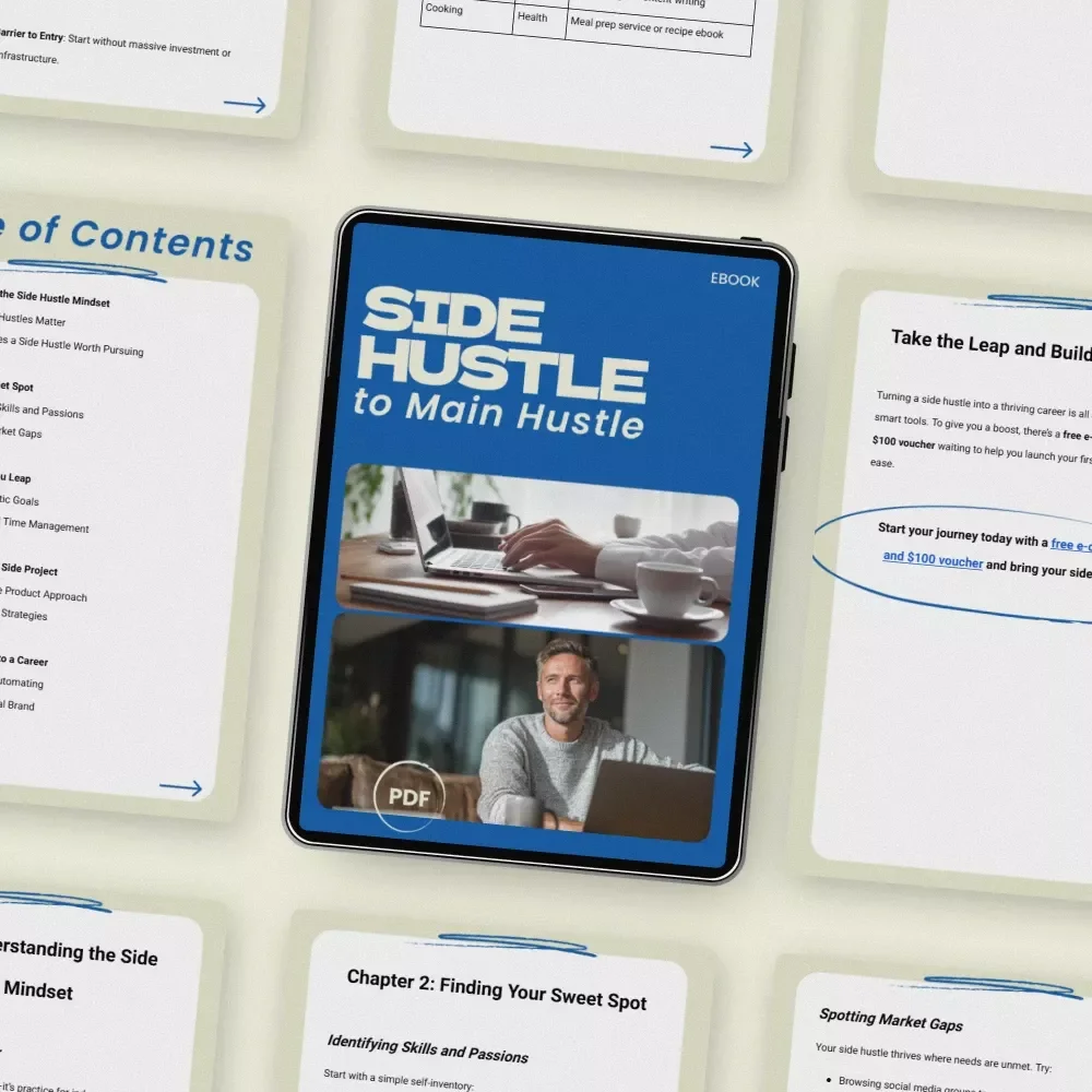 Side Hustle to Main Hustle: The Ultimate Guide on How to Turn Your Passion into a Career