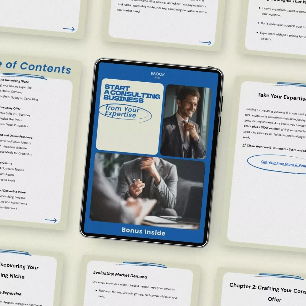 Start a Consulting Business from Your Expertise - A Step-by-Step eBook Guide to Launch Your Consulting Career