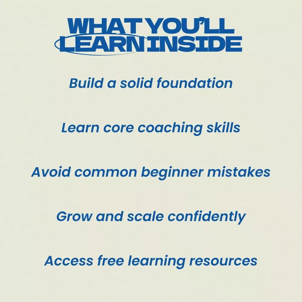 A Beginner’s Roadmap to Life Coaching: How to Become a Life Coach with No Experience