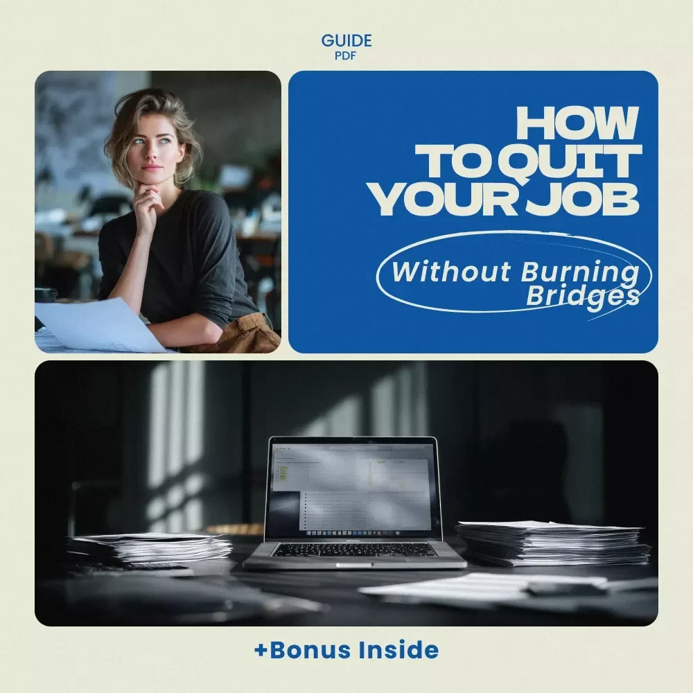 How to Quit Your Job Without Burning Bridges: A Graceful Guide to Career Transitions eBook