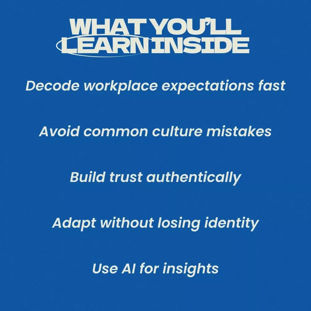 How To Fit Into Company Culture When Changing Careers – Practical eBook Guide for Career Switchers, Workplace Adaptation, and Professional Success