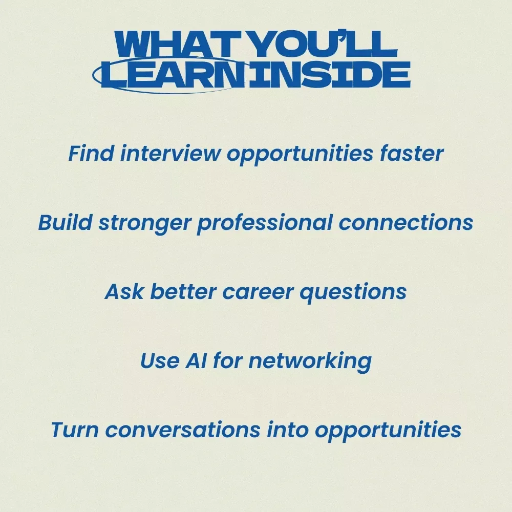 Career Clarity Through Informational Interviews – Guide on how to find informational interview opportunities, Networking Strategy, Career Exploration Workbook, Professional Outreach Toolkit