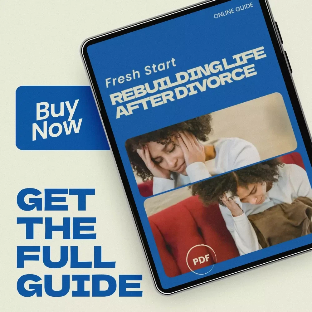Fresh Start: Rebuilding Life After Divorce – Life Reset After Divorce Guide, Emotional Healing Workbook, Self-Discovery & Personal Growth Plan, Digital Download