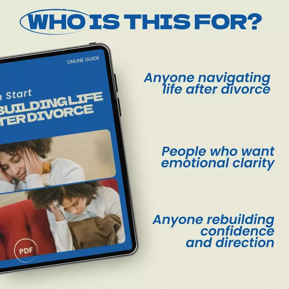 Fresh Start: Rebuilding Life After Divorce – Life Reset After Divorce Guide, Emotional Healing Workbook, Self-Discovery & Personal Growth Plan, Digital Download